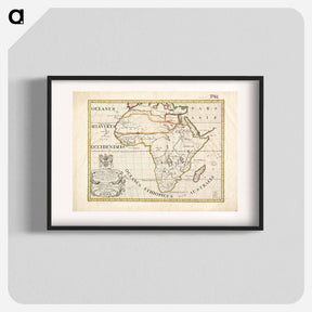アートポスター-A New Map of Libya
 - ボストン公共図書館 Poster.