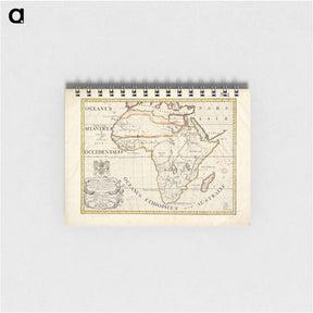 アートメモ帳-A New Map of Libya
 - ボストン公共図書館 Memo.
