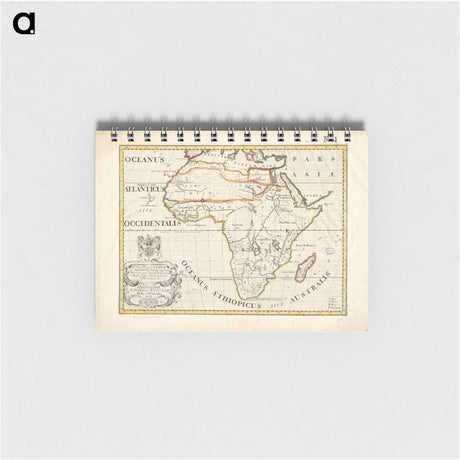 アートメモ帳-A New Map of Libya
 - ボストン公共図書館 Memo.