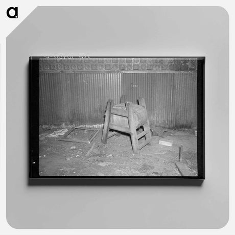 アートパネル-Mansfield Saloon
 - ラッセル リー Canvas.