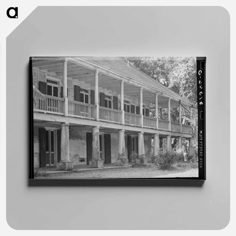 アートパネル-Plantation Balcony
 - ラッセル リー Canvas.