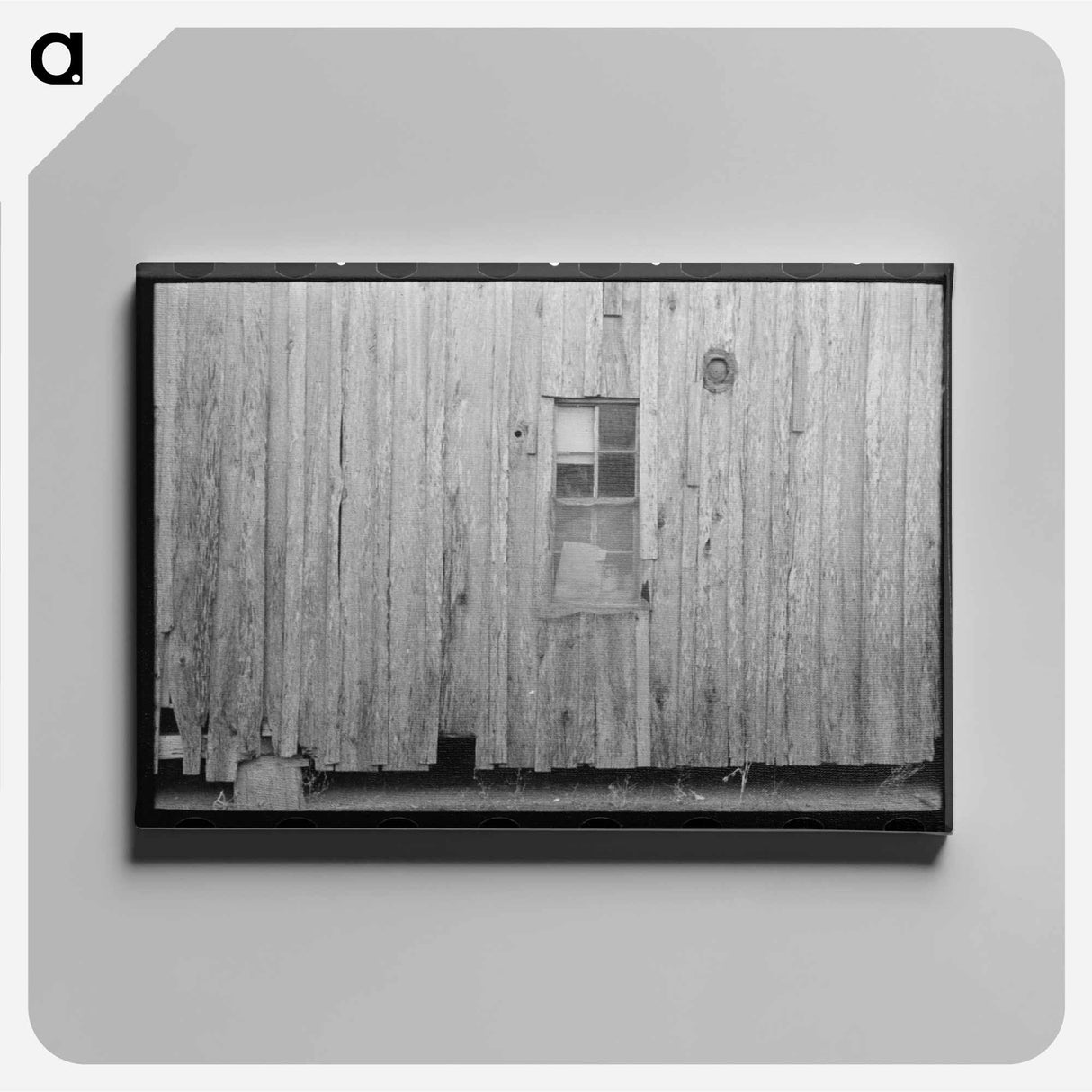 アートパネル-Sharecropper's Cabin
 - ラッセル リー Canvas.