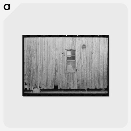 アートポストカード-Sharecropper's Cabin
 - ラッセル リー Postcard.