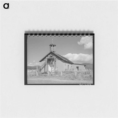 アートメモ帳-Catholic Church at Llano de San Juan
 - ラッセル リー Memo.