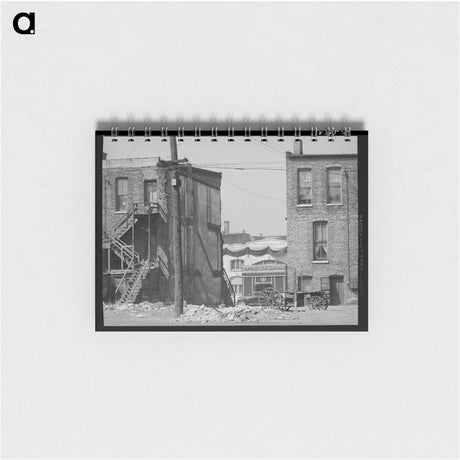 アートメモ帳-Chicago Apartment and Funeral Parlor
 - ラッセル リー Memo.