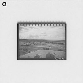 アートメモ帳-Concho, Arizona
 - ラッセル リー Memo.