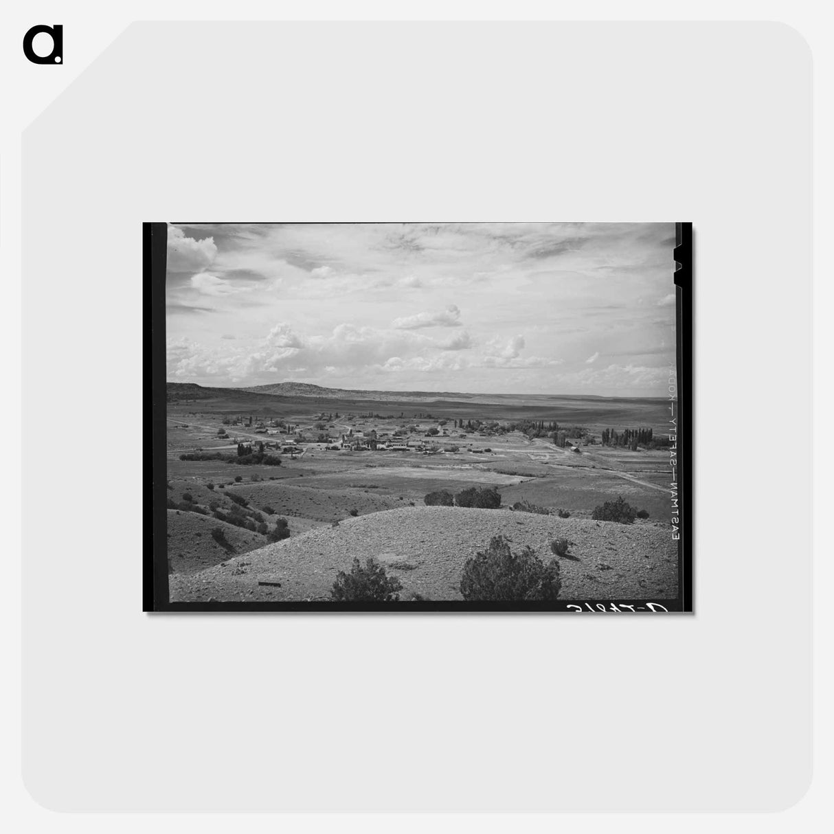 アートポストカード-Concho, Arizona
 - ラッセル リー Postcard.