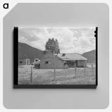 アートパネル-Spanish-American Farmhouse
 - ラッセル リー Canvas.