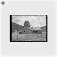 アートポストカード-Spanish-American Farmhouse
 - ラッセル リー Postcard.