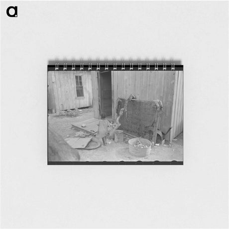 アートメモ帳-Back of Dwelling, San Antonio
 - ラッセル リー Memo.