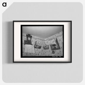 アートポスター-Spanish-American Living Room
 - ラッセル リー Poster.