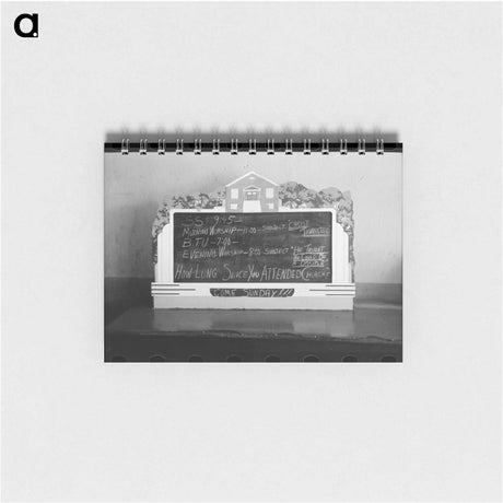 アートメモ帳-Spiro, Oklahoma
 - ラッセル リー Memo.