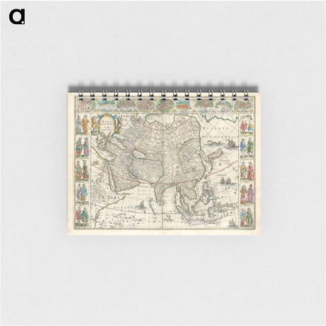 アートメモ帳-Asia noviter delineata
 - ボストン公共図書館 Memo.