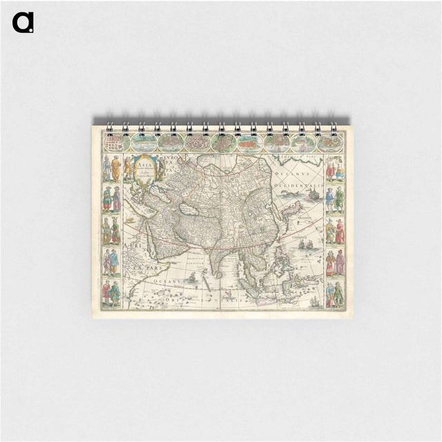 アートメモ帳-Asia noviter delineata
 - ボストン公共図書館 Memo.