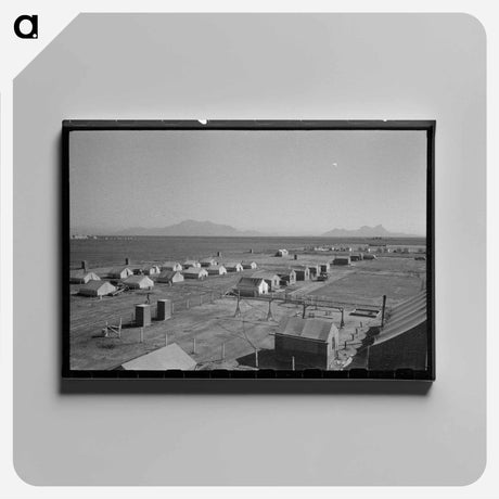 アートパネル-FSA Farmworkers Camp
 - ラッセル リー Canvas.
