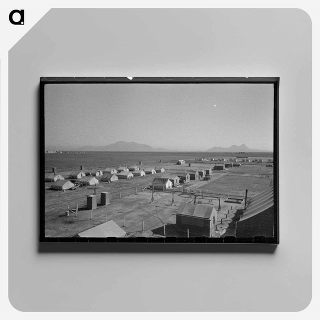 アートパネル-FSA Farmworkers Camp
 - ラッセル リー Canvas.