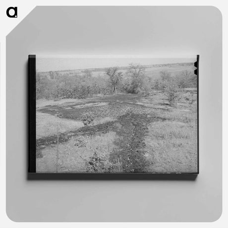 アートパネル-Oil Draining into Slush Pit
 - ラッセル リー Canvas.