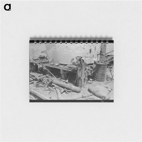 アートメモ帳-Texas Farm Work Bench
 - ラッセル リー Memo.