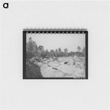 アートメモ帳-Placer Mining Section, Gold
 - ラッセル リー Memo.