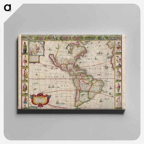 アートパネル-America
 - ボストン公共図書館 Canvas.