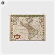 アートポストカード-America
 - ボストン公共図書館 Postcard.