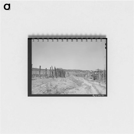アートメモ帳-Chamisal, New Mexico
 - ラッセル リー Memo.