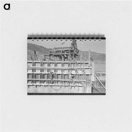 アートメモ帳-Shasta Dam Construction
 - ラッセル リー Memo.