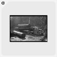 アートポストカード-Logs on Truck, Tillamook
 - ラッセル リー Postcard.