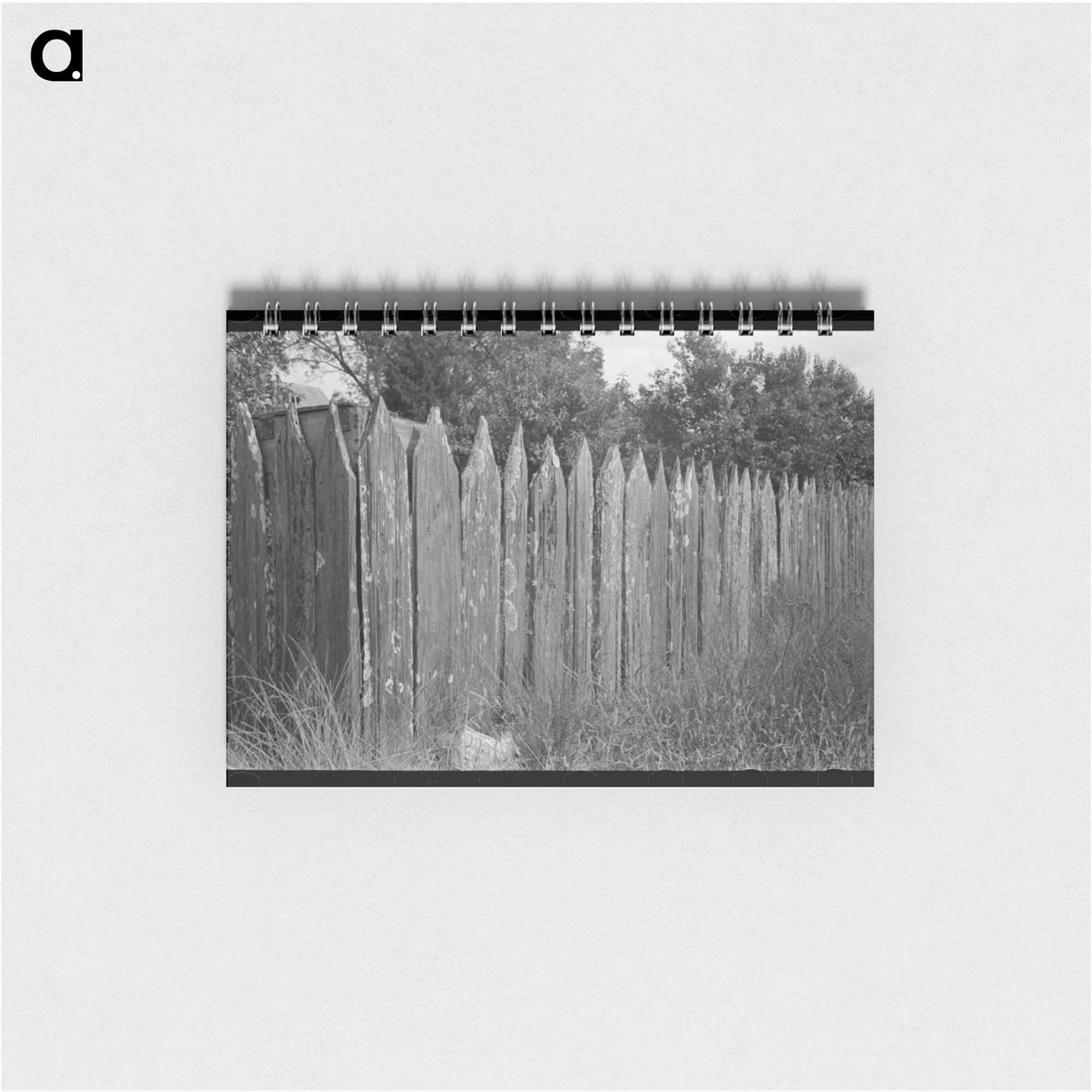 アートメモ帳-Picket Fence Near Paulina
 - ラッセル リー Memo.