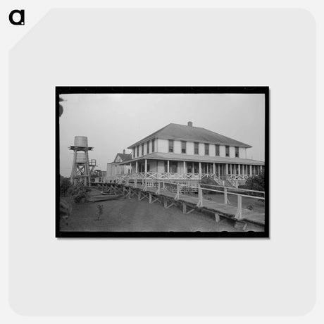 アートポストカード-Bar Pilot's House, Pilottown
 - ラッセル リー Postcard.
