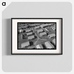 アートポスター-Woodville Farm Workers Housing
 - ラッセル リー Poster.