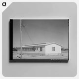 アートパネル-Agua Fria Migrant Camp
 - ラッセル リー Canvas.