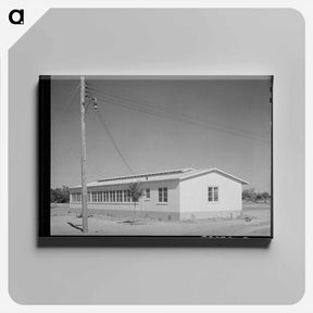アートパネル-Agua Fria Migrant Camp
 - ラッセル リー Canvas.