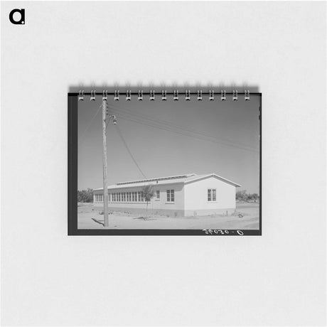 アートメモ帳-Agua Fria Migrant Camp
 - ラッセル リー Memo.