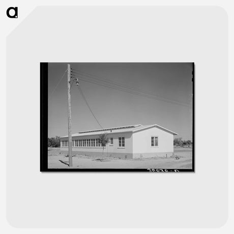 アートポストカード-Agua Fria Migrant Camp
 - ラッセル リー Postcard.
