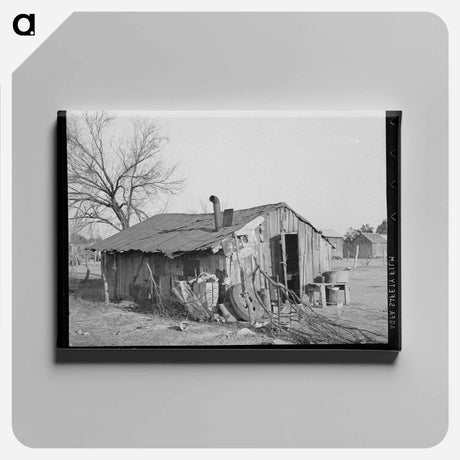 アートパネル-Mexican House, Crystal City
 - ラッセル リー Canvas.
