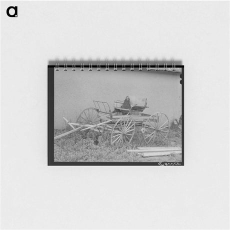 アートメモ帳-Old Runabout, Chamisal, New Mexico
 - ラッセル リー Memo.