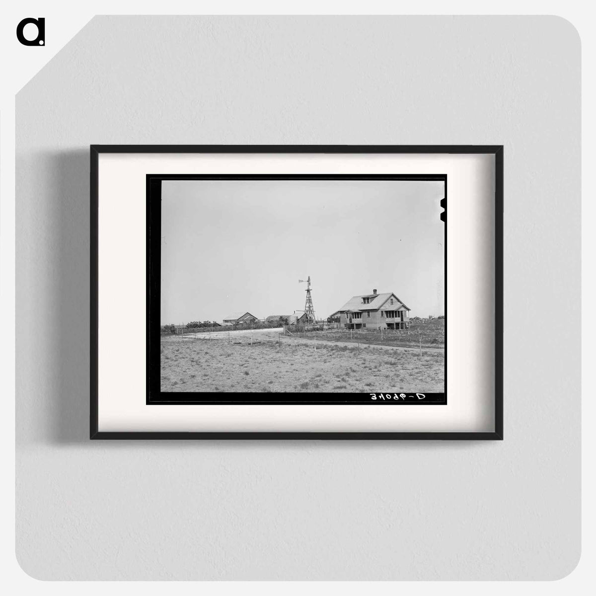 Farmstead of William Rall - ラッセル リー Poster. – artgraph.