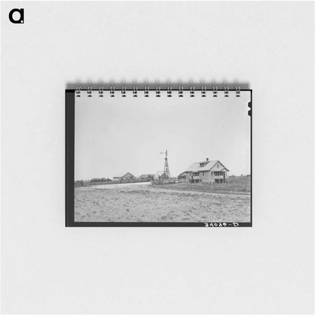 アートメモ帳-Farmstead of William Rall
 - ラッセル リー Memo.