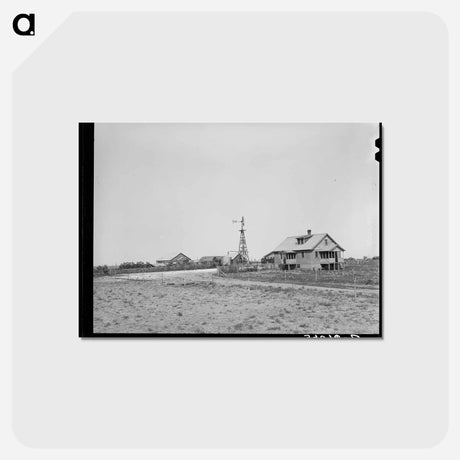 アートポストカード-Farmstead of William Rall
 - ラッセル リー Postcard.