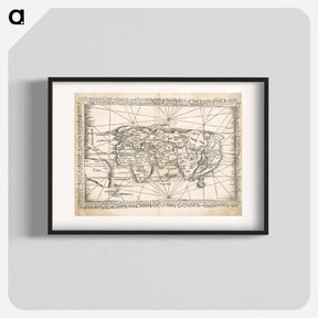 アートポスター-Orbis Typus Universalis
 - ボストン公共図書館 Poster.
