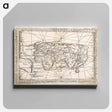 アートパネル-Orbis Typus Universalis
 - ボストン公共図書館 Canvas.