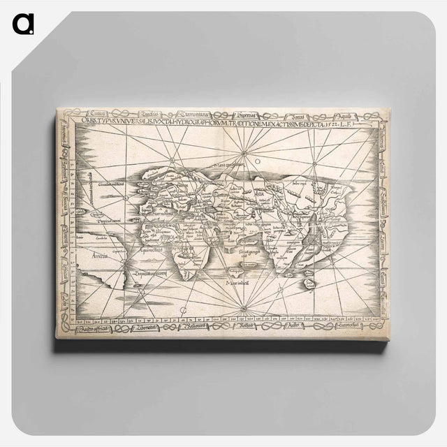 アートパネル-Orbis Typus Universalis
 - ボストン公共図書館 Canvas.