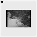 アートポストカード-Apache Trail Scene
 - ラッセル リー Postcard.