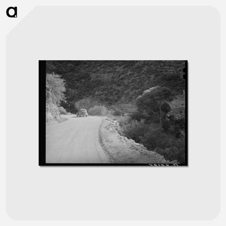 アートポストカード-Apache Trail Scene
 - ラッセル リー Postcard.