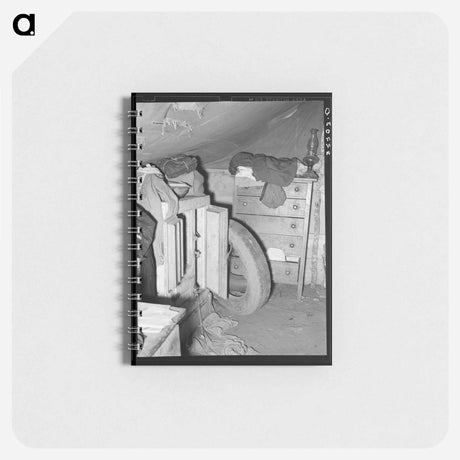 アートメモ帳-Migrant Tent Interior
 - ラッセル リー Memo.