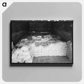 アートパネル-Flour Freight
 - ラッセル リー Canvas.