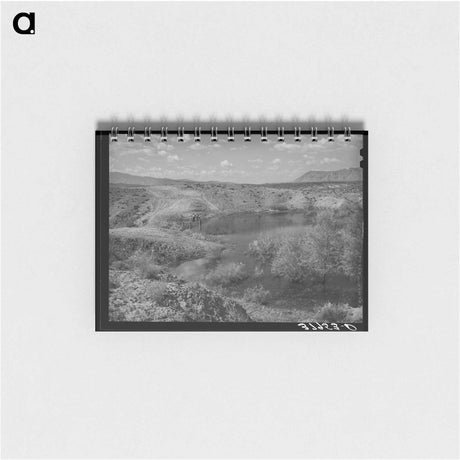 アートメモ帳-Irrigation Reservoir
 - ラッセル リー Memo.