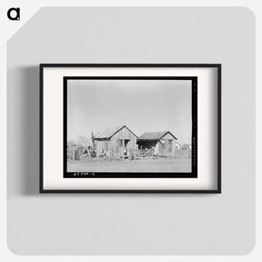 アートポスター-Typical Mexican House
 - ラッセル リー Poster.