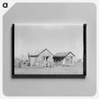 アートパネル-Typical Mexican House
 - ラッセル リー Canvas.